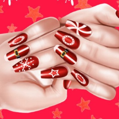 Christmas Fashion Manicure Game